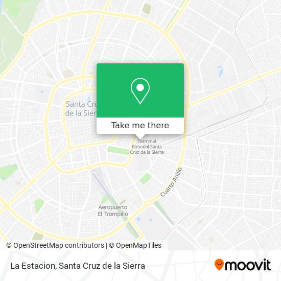 La Estacion map