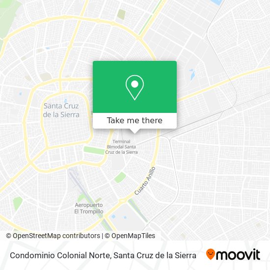 Condominio Colonial Norte map