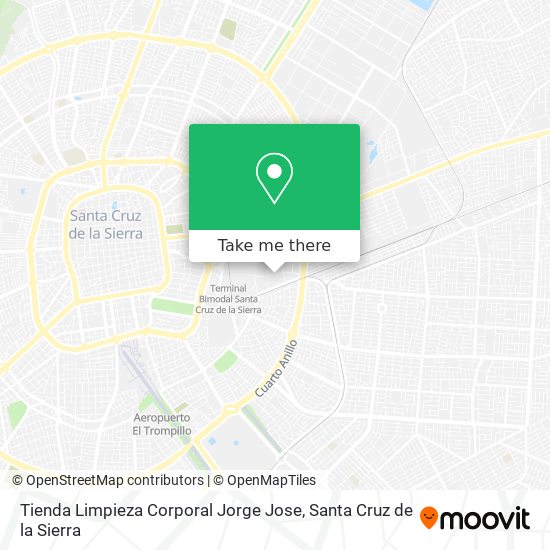 Mapa de Tienda Limpieza Corporal Jorge Jose