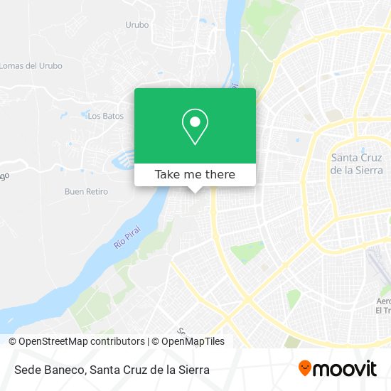 Sede Baneco map
