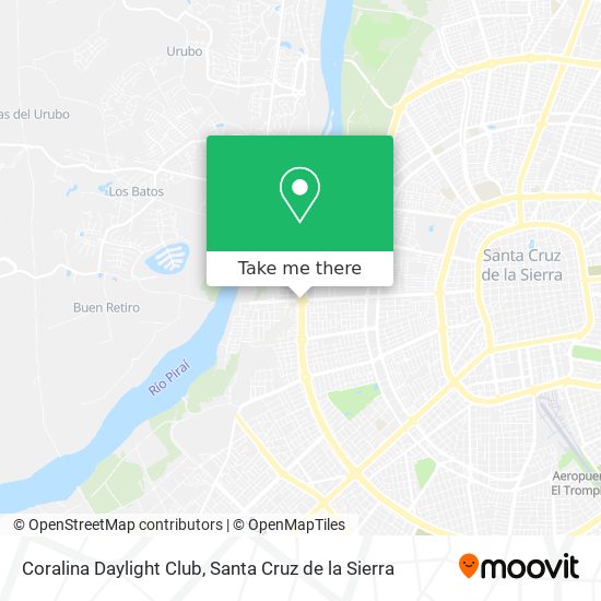 Coralina Daylight Club map