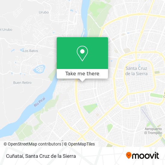 Cuñataí map