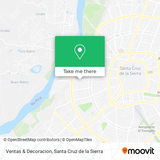 Ventas & Decoracion map