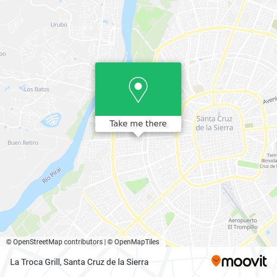 La Troca Grill map