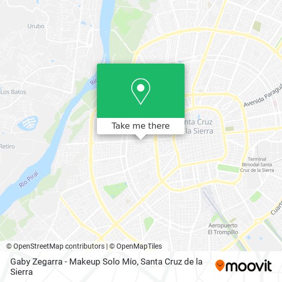 Mapa de Gaby Zegarra - Makeup Solo Mío