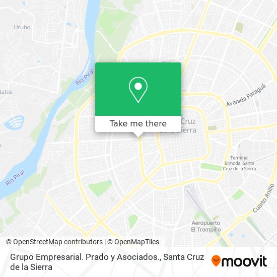 Mapa de Grupo Empresarial. Prado y Asociados.