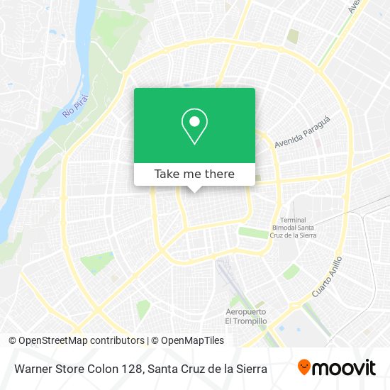 Warner Store Colon 128 map