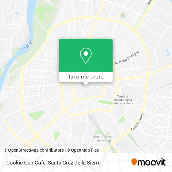 Cookie Cup Café map