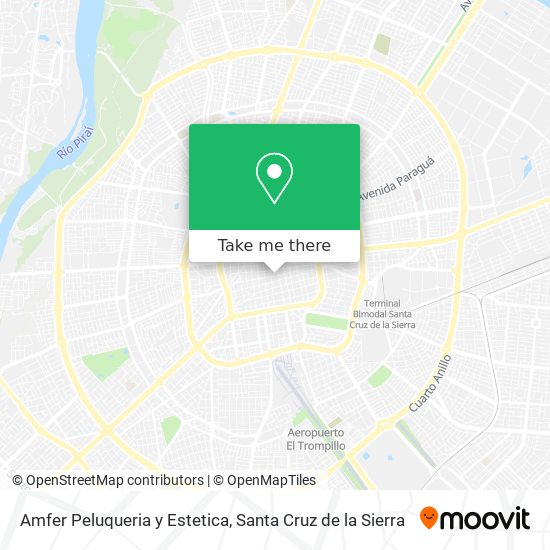 Amfer Peluqueria y Estetica map