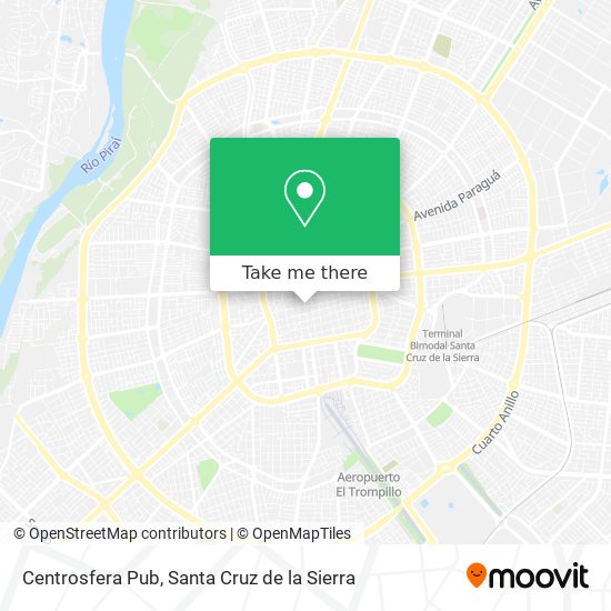 Centrosfera Pub map