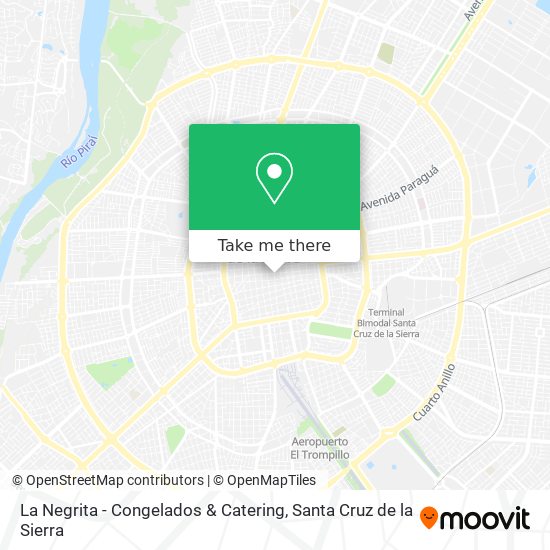 La Negrita - Congelados & Catering map