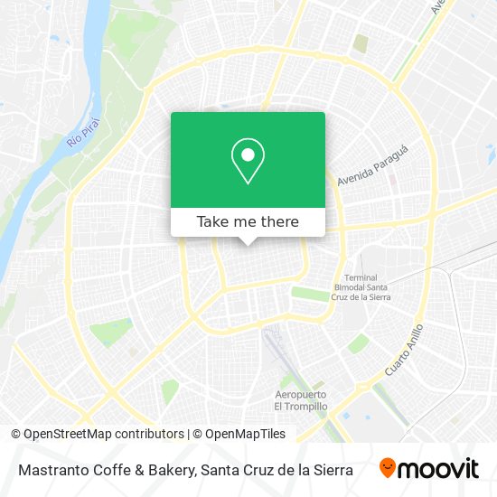 Mastranto Coffe & Bakery map