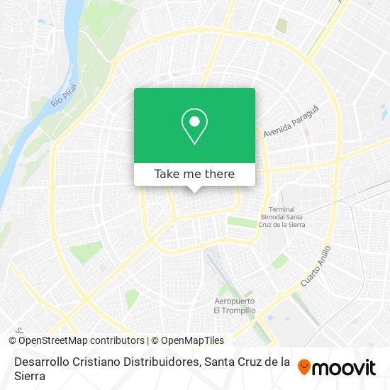 How to get to Desarrollo Cristiano Distribuidores in Santa Cruz De