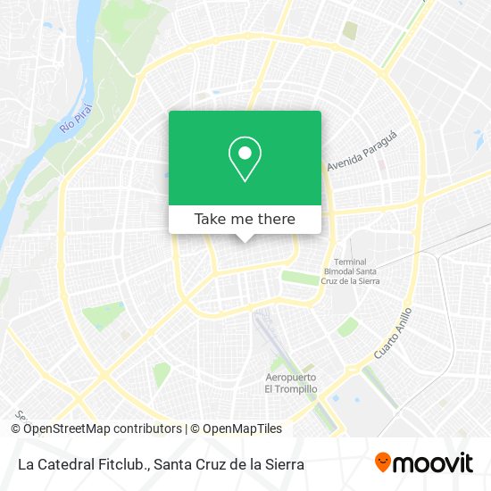 La Catedral Fitclub. map