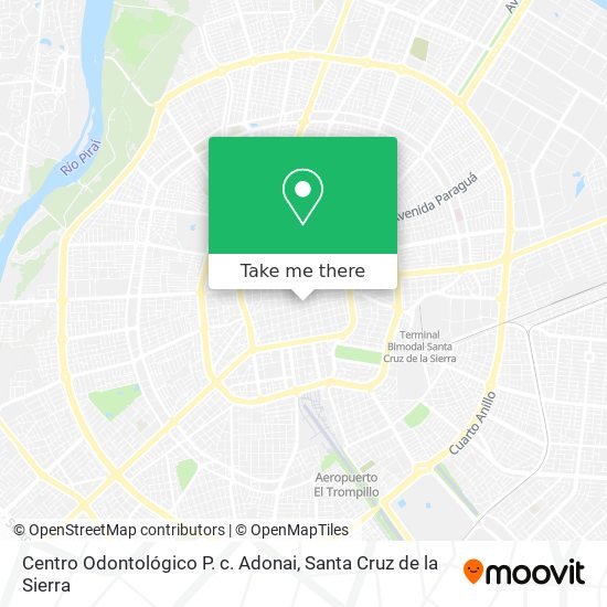 Centro Odontológico P. c. Adonai map