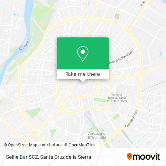 Selfie Bar SCZ map