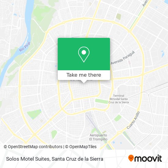 Solos Motel Suites map