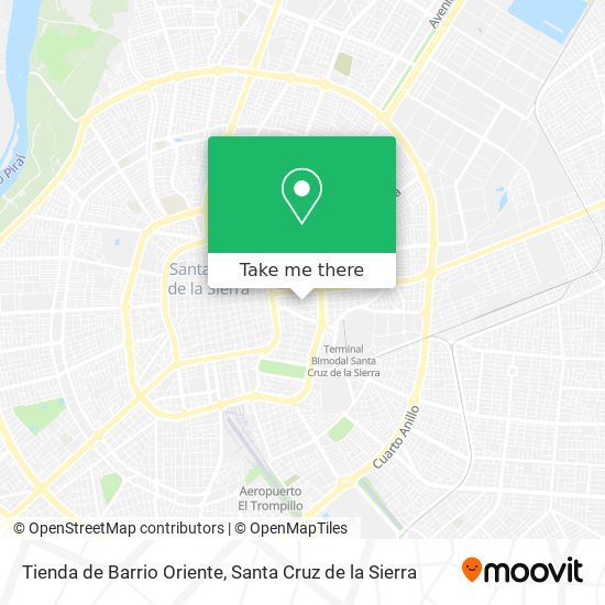 Tienda de Barrio Oriente map