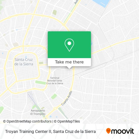 Troyan Training Center II map