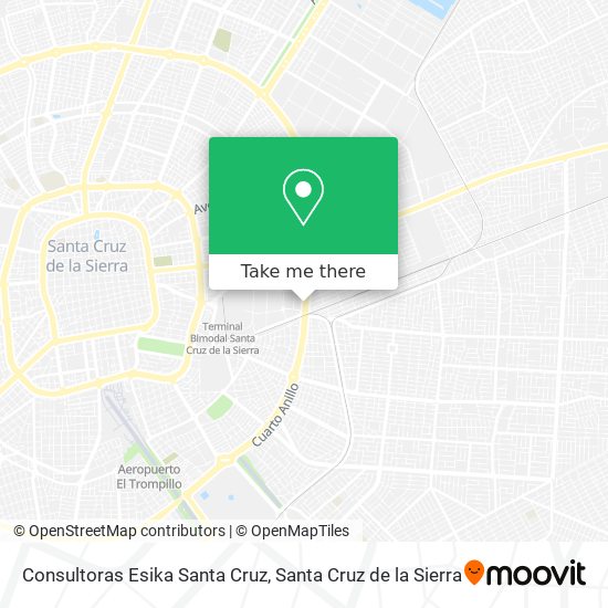 Consultoras Esika Santa Cruz map