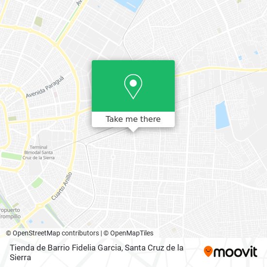 Mapa de Tienda de Barrio Fidelia Garcia