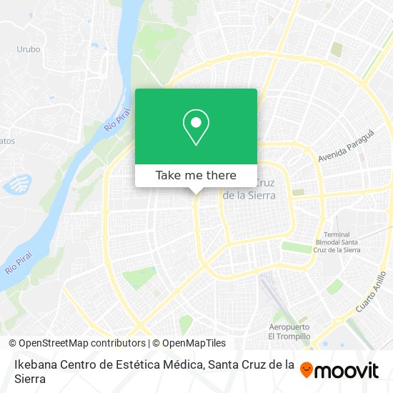 Mapa de Ikebana Centro de Estética Médica