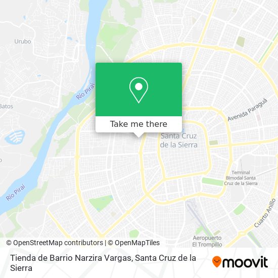 Tienda de Barrio Narzira Vargas map