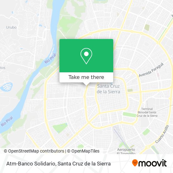 Mapa de Atm-Banco Solidario