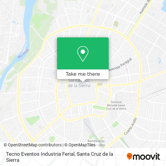 Tecno Eventos Industria Ferial map