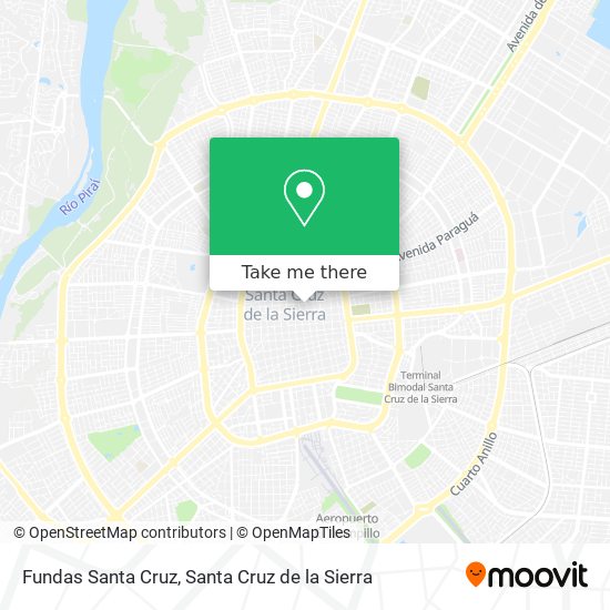 Mapa de Fundas Santa Cruz