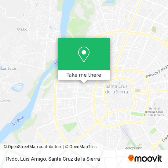 Rvdo. Luis Amigo map