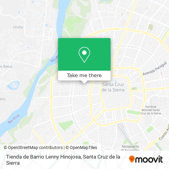 Mapa de Tienda de Barrio Lenny Hinojosa