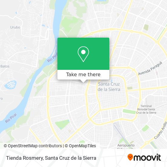 Tienda Rosmery map