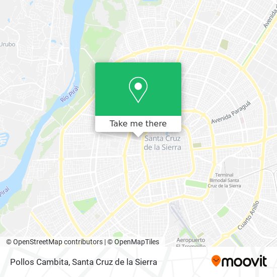 Pollos Cambita map