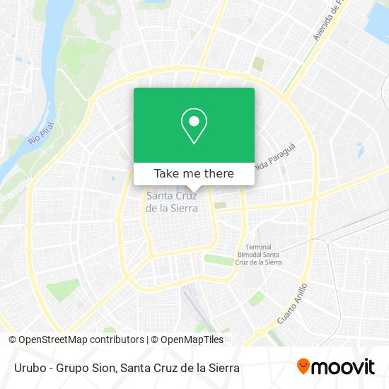 Mapa de Urubo - Grupo Sion