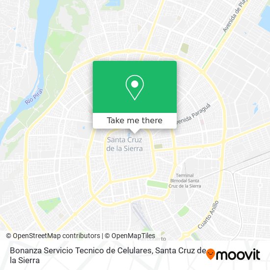 Mapa de Bonanza Servicio Tecnico de Celulares