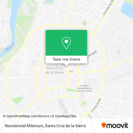 Mapa de Residencial Milenium