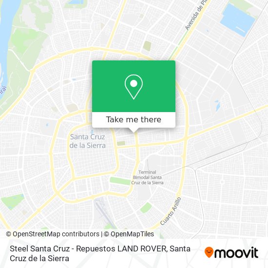 Steel Santa Cruz - Repuestos LAND ROVER map