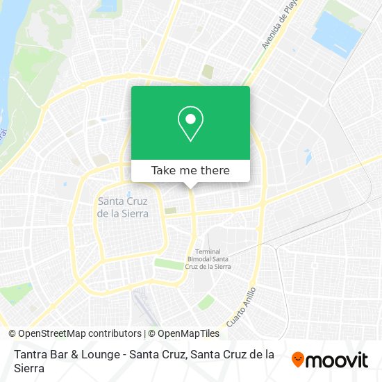 Tantra Bar & Lounge - Santa Cruz map