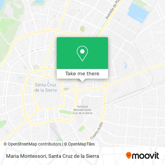 Maria Montessori map