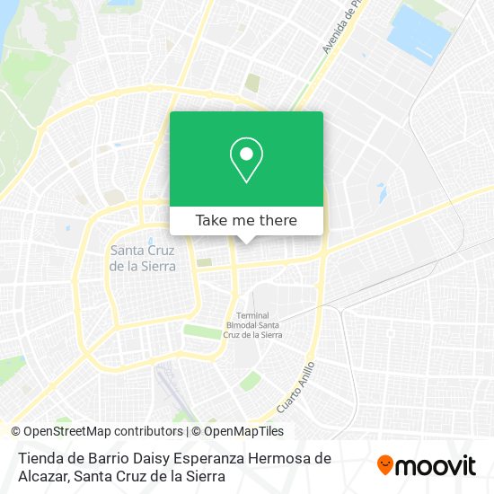 Mapa de Tienda de Barrio Daisy Esperanza Hermosa de Alcazar