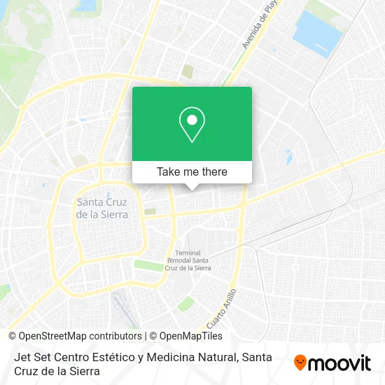 Mapa de Jet Set Centro Estético y Medicina Natural