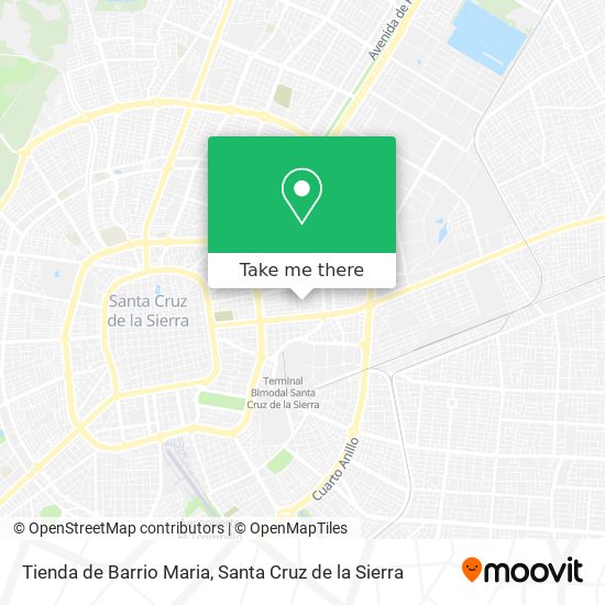 Mapa de Tienda de Barrio Maria