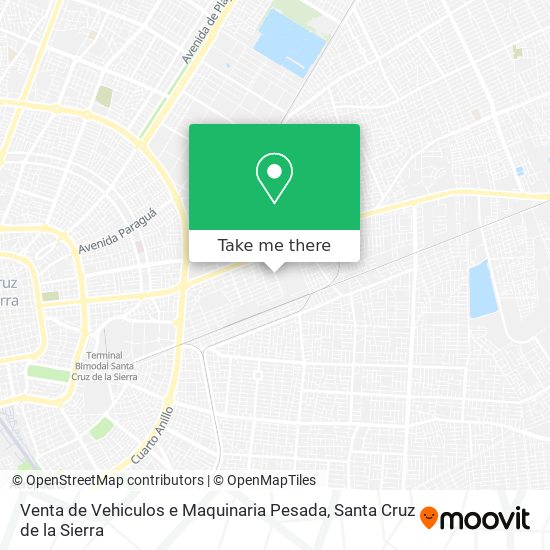 Venta de Vehiculos e Maquinaria Pesada map
