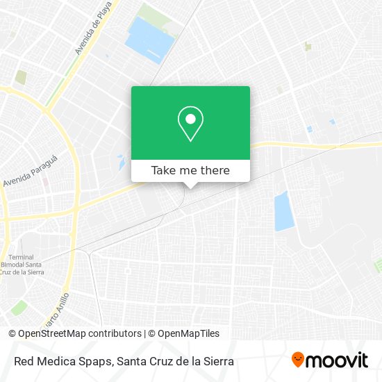 Red Medica Spaps map