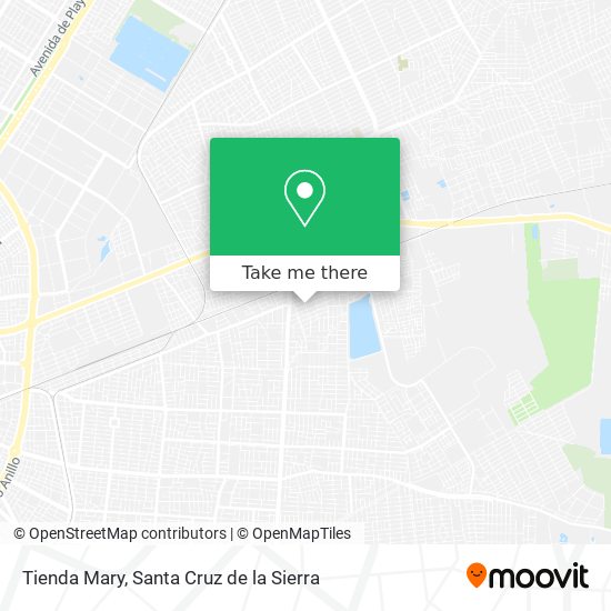 Tienda Mary map
