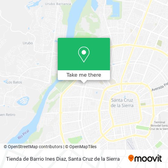 Mapa de Tienda de Barrio Ines Diaz