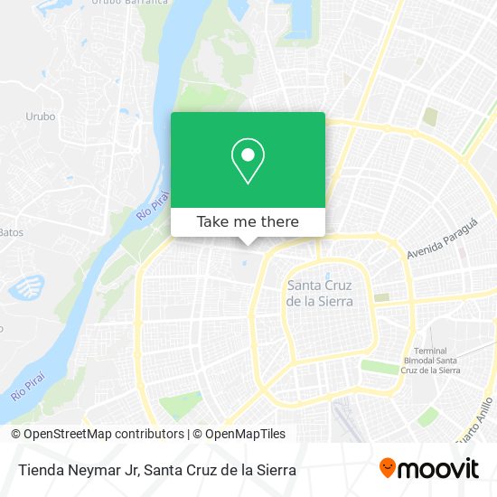 Mapa de Tienda Neymar Jr