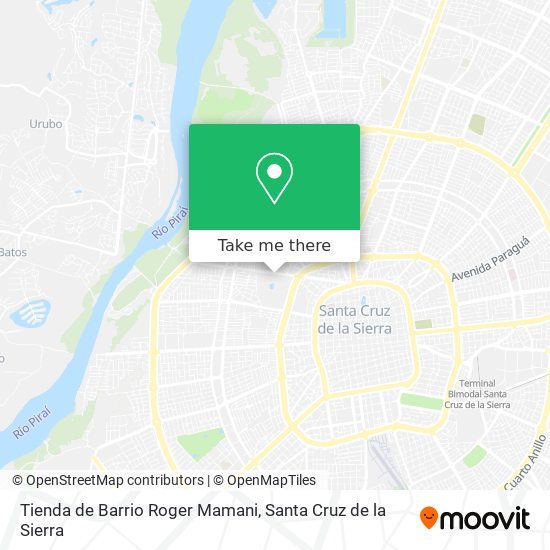 Tienda de Barrio Roger Mamani map