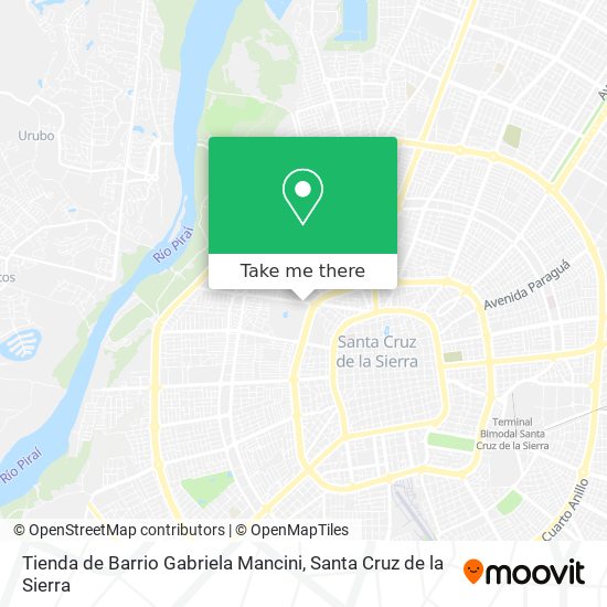 Tienda de Barrio Gabriela Mancini map